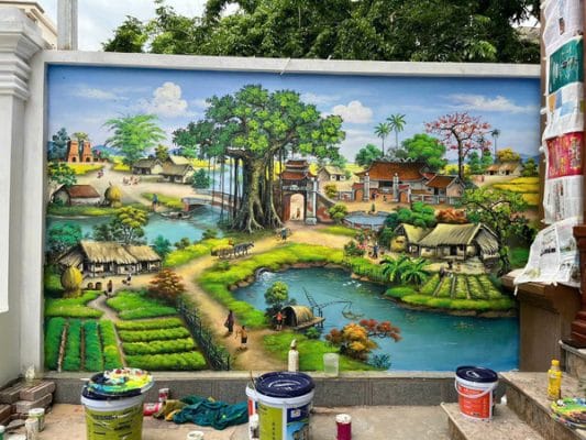 ve tranh nghe thuat tien giang
