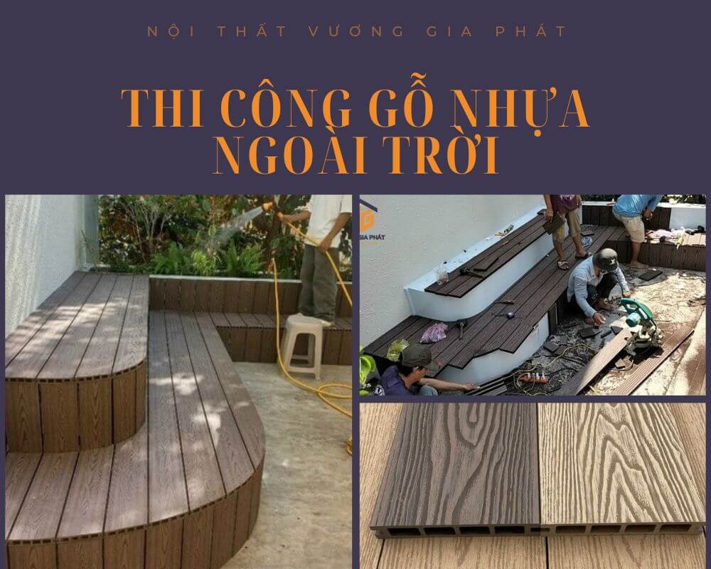 Công trình gỗ nhựa ngoài trời tại Mỹ Tho 1 noithatvuonghiaphat 2