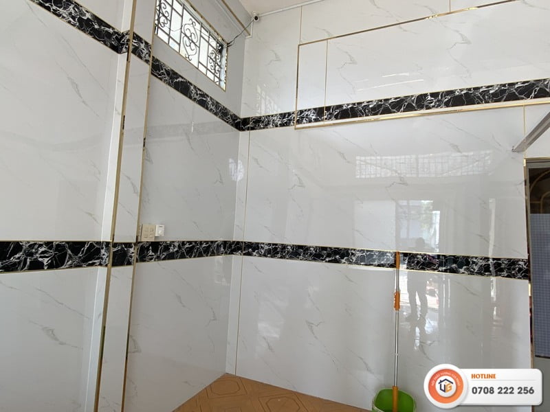 Báo giá thi công tấm nhựa giả đá Biên Hòa chất lượng giá rẻ 7 Tấm nhựa giả đá vân mây hoàn thiện