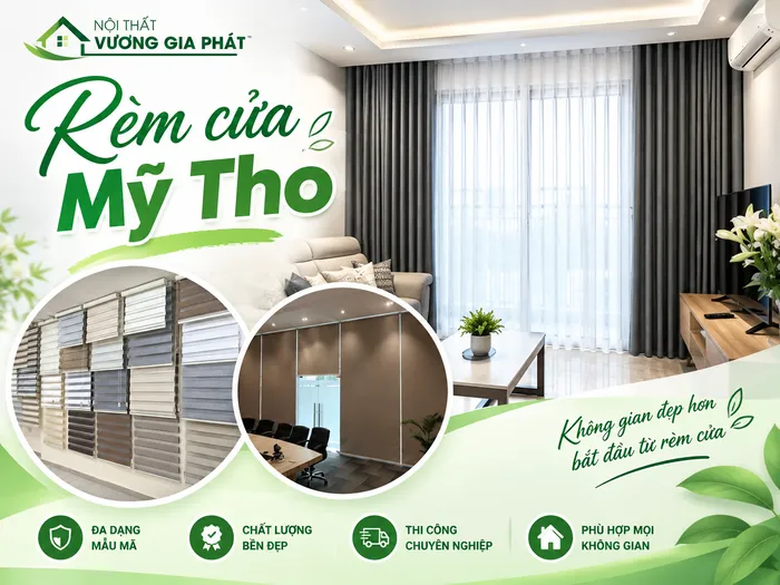 Báo giá rèm cửa Mỹ Tho